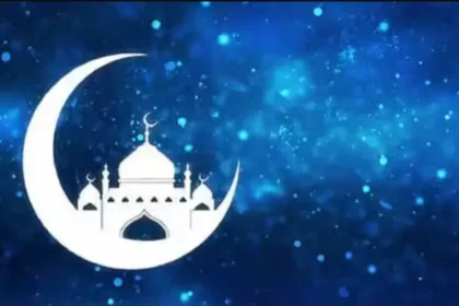 இஸ்லாமியர்கள் மிலாடி நபி பண்டிகையை கொண்டாடும் காட்சி