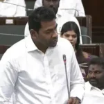 சட்டப்பேரவையில் பேசும் அமைச்சர் ஆதவ் அர்ஜூனா