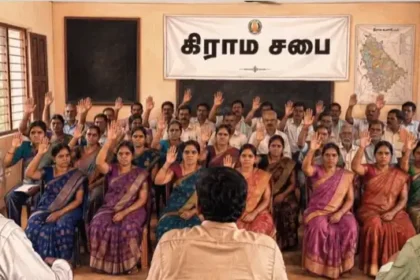 அமைச்சர் என்.ஆனந்த் கிராம சபை கூட்டத்தில் பங்கேற்க அழைப்பு விடுக்கிறார்