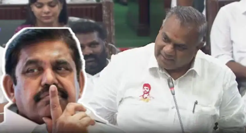 தமிழக சட்டமன்றத்தில் பேசும் அமைச்சர் என். ஆனந்த்
