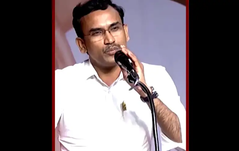 அமைச்சர் அருண்ராஜ் மருத்துவமனை நிகழ்ச்சியில் உரையாற்றுகிறார்