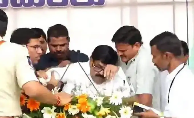 இந்து சமய அறநிலையத்துறை அமைச்சர் அன்னம் ராமநாராயணா