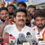 அமைச்சர் நிர்மல் குமார் பேசுகிறார்