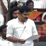 அமைச்சர் சி.டி.ஆர். நிர்மல்குமார் சட்டப்பேரவையில் உரையாற்றுகிறார்