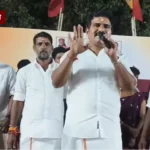 அமைச்சர் நிர்மல்குமார் திமுகவின் எதிர்காலம் குறித்து பேசுகிறார்