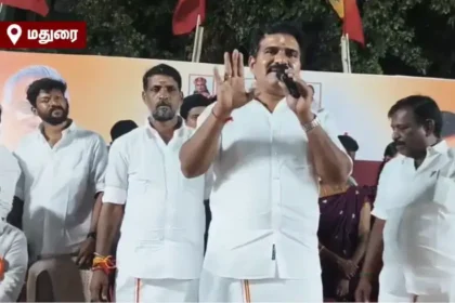 அமைச்சர் நிர்மல்குமார் திமுகவின் எதிர்காலம் குறித்து பேசுகிறார்
