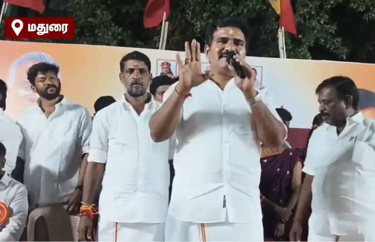அமைச்சர் நிர்மல்குமார் திமுகவின் எதிர்காலம் குறித்து பேசுகிறார்