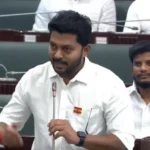 அமைச்சர் பிரபு சட்டப்பேரவையில் உரையாற்றுகிறார்
