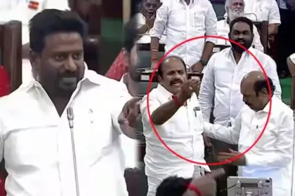 அமைச்சர் ராஜ்மோகன் சட்டசபையில் பேசுகிறார்