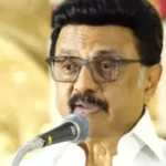 திமுக தலைவர் மு.க.ஸ்டாலின் உரையாற்றுகிறார்