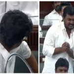சட்டப்பேரவையில் உரையாற்றும் எம்.எல்.ஏ. விஜய் தாமு