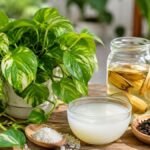 செழிப்பாக வளரும் மணி பிளான்ட் செடி