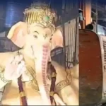 மும்பையில் சரிந்து விழுந்த விநாயகர் சிலை