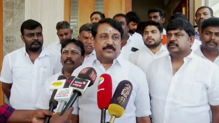 தமிழக பாஜக தலைவர் நயினார் நாகேந்திரன்
