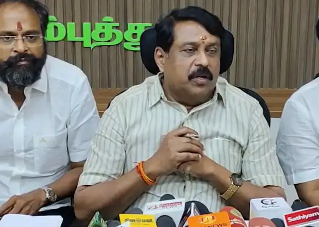 பாஜக மாநில தலைவர் நயினார் நாகேந்திரன்