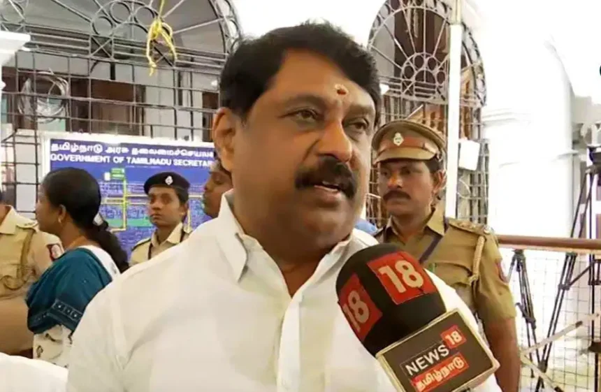 பாஜக மாநிலத் தலைவர் நயினார் நாகேந்திரன்