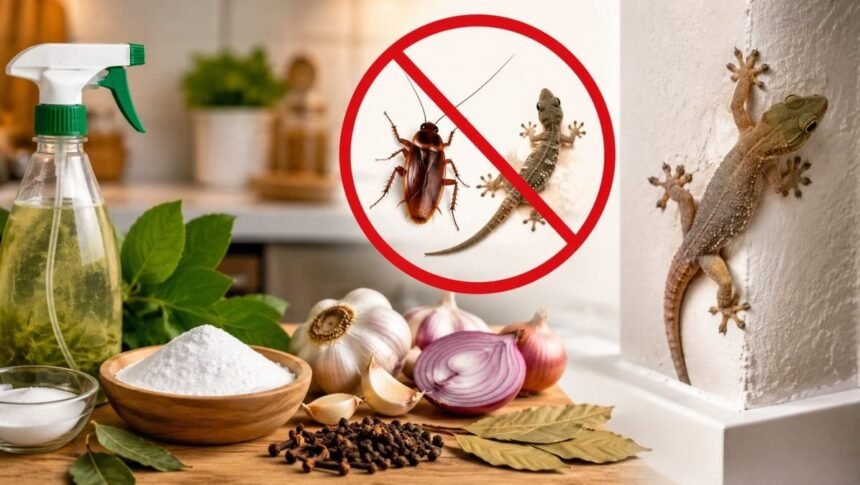 கரப்பான் பூச்சி மற்றும் பல்லியை விரட்டும் இயற்கை பொருட்கள்