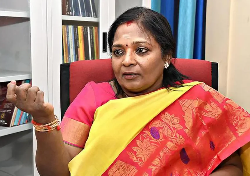 பாஜக மூத்த தலைவர் தமிழிசை செளந்தரராஜன்