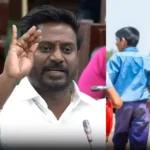 அமைச்சர் ராஜ்மோகன் செய்தியாளர் சந்திப்பில் அறிவிப்புகளை வெளியிடுகிறார்