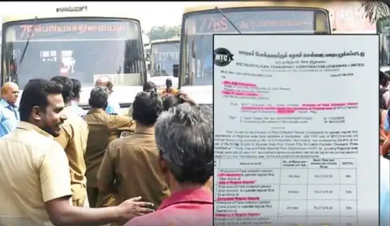 போக்குவரத்துக்கழகத்தில் வடமாநில தொழிலாளர்கள் நியமனம் தொடர்பாக ஆர்ப்பாட்டத்தில் ஈடுபட்ட ஊழியர்கள்