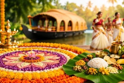 ஓணம் பண்டிகை கொண்டாட்டம்