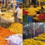 கோவை பூ மார்க்கெட்டில் ஓணம் பண்டிகைக்காக பூக்கள் விற்பனை