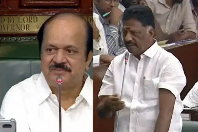 முன்னாள் முதல்வர் ஓ.பன்னீர்செல்வம் சட்டமன்றத்தில் பேசுகிறார்