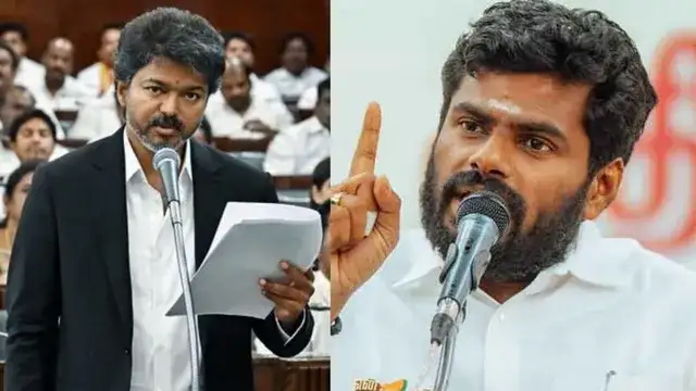 அண்ணாமலை செய்தியாளர் சந்திப்பில் பேசுகிறார்