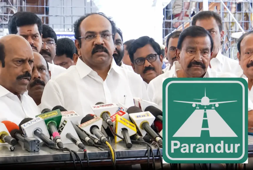 சட்டப்பேரவையில் திமுக உறுப்பினர்கள் வெளிநடப்பு செய்யும் காட்சி