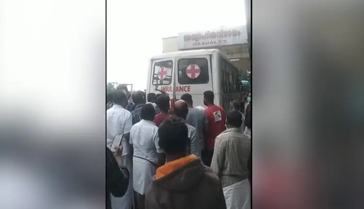 பெரம்பலூர் தேர் விபத்து நடந்த பகுதி