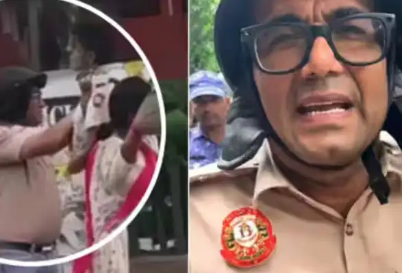 டெல்லி போலீசார் ஏஐ ஸ்மார்ட் கண்ணாடிகளை அணிந்துள்ளனர்