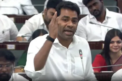 அமைச்சர் ஆதவ் அர்ஜுனா சட்டசபையில் பேசுகிறார்