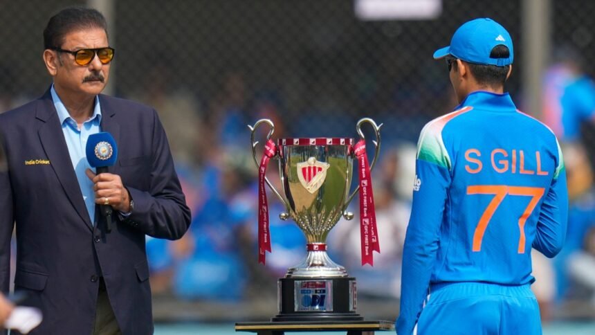 முன்னாள் இந்திய கிரிக்கெட் வீரர் மற்றும் பயிற்சியாளர் ரவி சாஸ்திரி