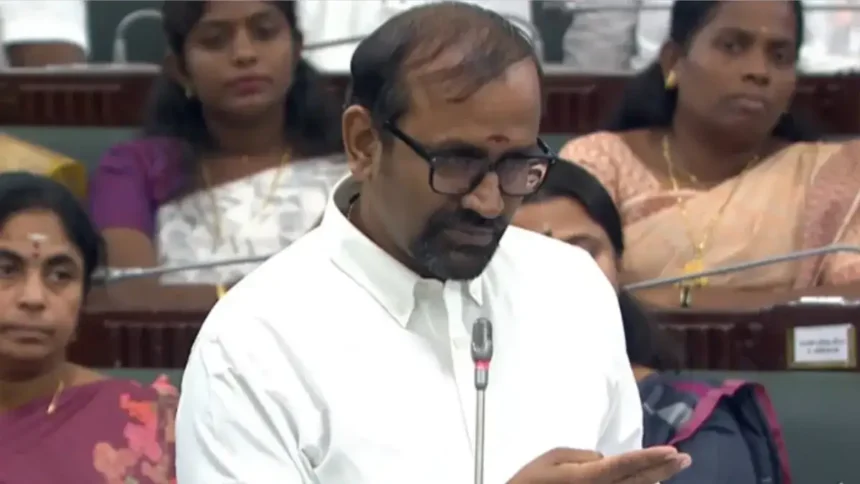 உணவுத்துறை அமைச்சர் வெங்கடரமணன் சட்டப்பேரவையில் பேசுதல்