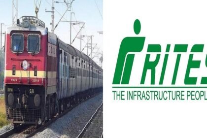 ரயில் இந்தியா தொழில்நுட்ப மற்றும் பொருளாதார சேவை (RITES) நிறுவனத்தின் லோகோ
