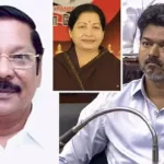 திமுக பொதுக்கூட்டத்தில் பேசும் ஆர்.எஸ். பாரதி