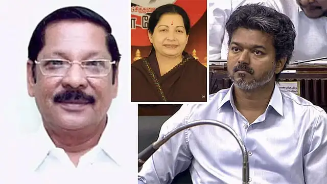 திமுக பொதுக்கூட்டத்தில் பேசும் ஆர்.எஸ். பாரதி