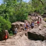 சதுரகிரி மலைப்பகுதியில் காட்டுத்தீ பரவல் காரணமாக பக்தர்களுக்கு தடை