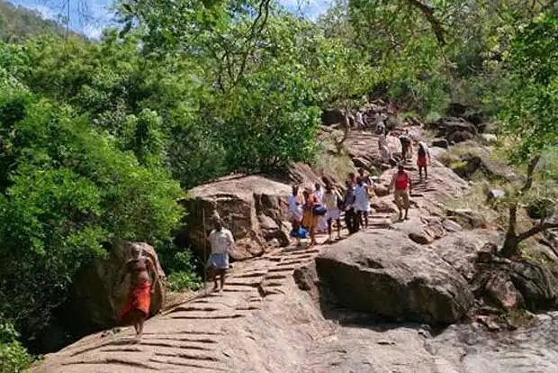 சதுரகிரி மலைப்பகுதியில் காட்டுத்தீ பரவல் காரணமாக பக்தர்களுக்கு தடை