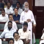 திமுக எம்.எல்.ஏ சேகர்பாபு சட்டப்பேரவையில் உரையாற்றுகிறார்