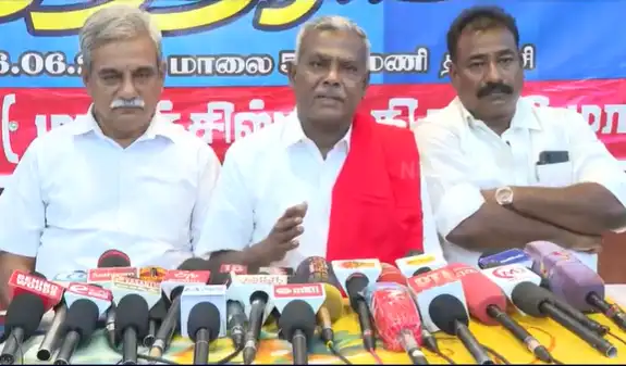 சிபிஎம் மாநிலச் செயலாளர் சண்முகம்