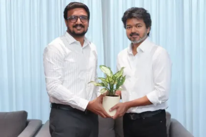 தமிழக முதல்வர் திரு.சி.ஜோசப் விஜய் முன்னிலையில் தமிழக வெற்றிக் கழகத்தில் இணையும் சிங்கை ராமச்சந்திரன்