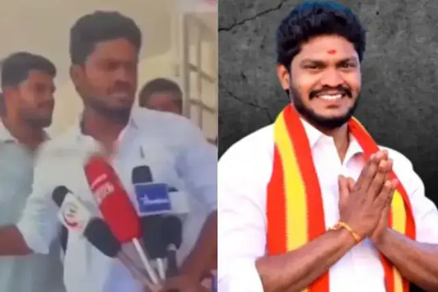 சோளிங்கர் தவெக எம்.எல்.ஏ. கபில் மீது வழக்குப்பதிவு