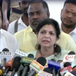பாமக சட்டமன்ற குழு தலைவர் சௌமியா அன்புமணி செய்தியாளர்களிடம் பேசுகிறார்