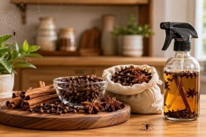 சிலந்தி வலைகளை விரட்ட உதவும் கிராம்பு, பட்டை, அன்னாசிப்பூ