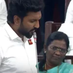 தமிழக அரசு ஊழியர்களுக்கு 3வது குழந்தைக்கும் ஓராண்டு மகப்பேறு விடுப்பு வழங்கும் அறிவிப்பை வெளியிடும் அமைச்சர் செந்தில் பாலாஜி