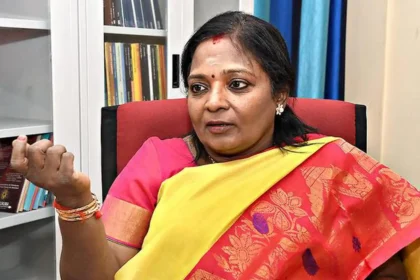 பாஜக முன்னாள் தலைவர் தமிழிசை சவுந்தரராஜன்