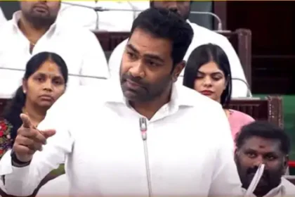 அமைச்சர் ஆதவ் அர்ஜூனா சட்டமன்றத்தில் பேசுகிறார்