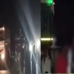 தெலங்கானாவில் விபத்துக்குள்ளான டேங்கர் லாரி மற்றும் ஆட்டோ