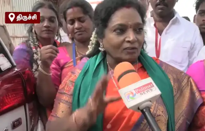 பாஜக மூத்த தலைவர் தமிழிசை சௌந்தரராஜன்
